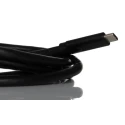 RS PRO IC Socket USB Cable Male USB Type C to Male USB Type C USB 3.1 1.5m Black 192-4724