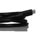 RS PRO IC Socket USB Cable Male USB Type C to Male USB Type C USB 3.1 1.5m Black 192-4724