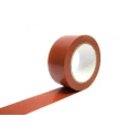 Coba Europe Red Polyvinyl Chloride 50 mm x 33 m Hazard Tape 15 μm Thickness TP030002