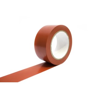 Coba Europe Red Polyvinyl Chloride 50 mm x 33 m Hazard Tape 15 μm Thickness TP030002
