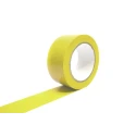 Coba Europe Yellow Polyvinyl Chloride Hazard Tape 50mm Width 33m Length 15μm Thickness TP070002