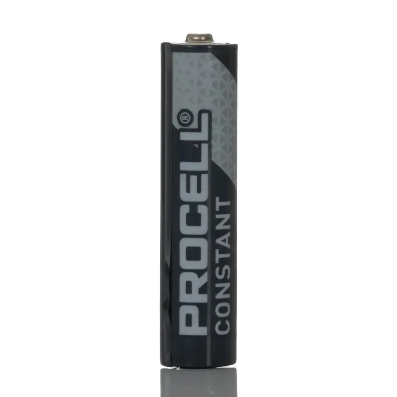 Duracell Procell Constant Alkaline AAA Battery 1.5 V 1.222Ah Flat Termination 10 Pack 5000394149199