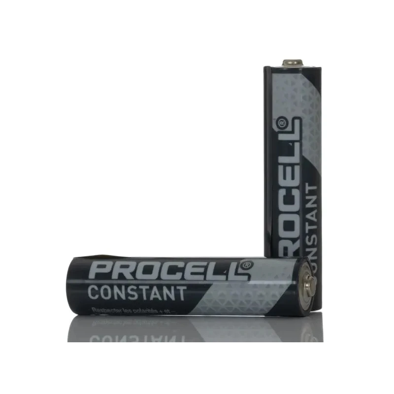 Duracell Procell Constant Alkaline AAA Battery 1.5 V 1.222Ah Flat Termination 10 Pack 5000394149199
