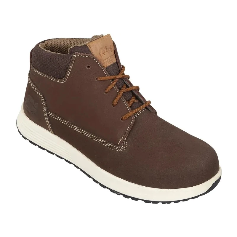 Himalayan Brown Non-Metallic Toe Capped Unisex Safety Boots Size UK 11 EU 46 EN ISO 20345:2011 4411BR110