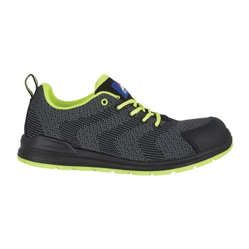 Himalayan Unisex Black Non-Metallic Safety Trainer UK 10 EU 44 Composite Midsole Flyknit Mesh Upper SRC Slip 4341BK100