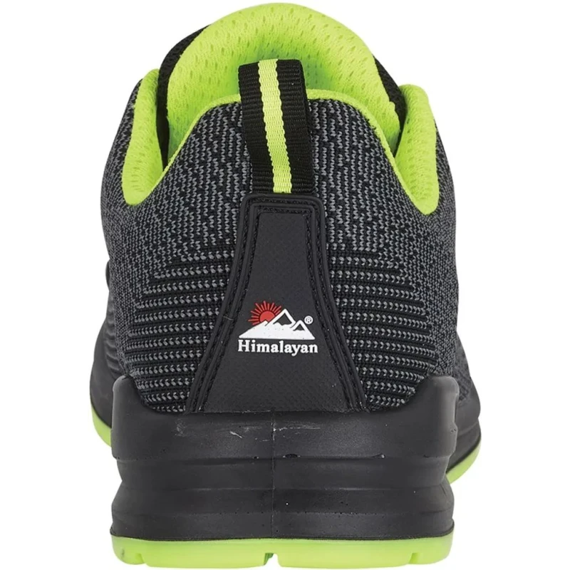Himalayan Unisex Black Non-Metallic Safety Trainer UK 10 EU 44 Composite Midsole Flyknit Mesh Upper SRC Slip 4341BK100