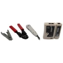 RS PRO Professional Network Tool Kit with LAN Cable Tester STP, UTP, RJ45 CAT5, 4-Piece Kit RJ45