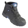 Himalayan Black Non-Metallic Toe Capped Safety Boots Size 13 EU 48, Composite Midsole, SRC Slip Resistance, EN ISO 5209BK130