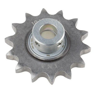 INA 13 Tooth Steel Parallel Bore Sprocket, 15mm Max Inside Diameter, 3/4 Inch Pitch Diameter, 28.6mm KSR15-B0-12-10-13-08