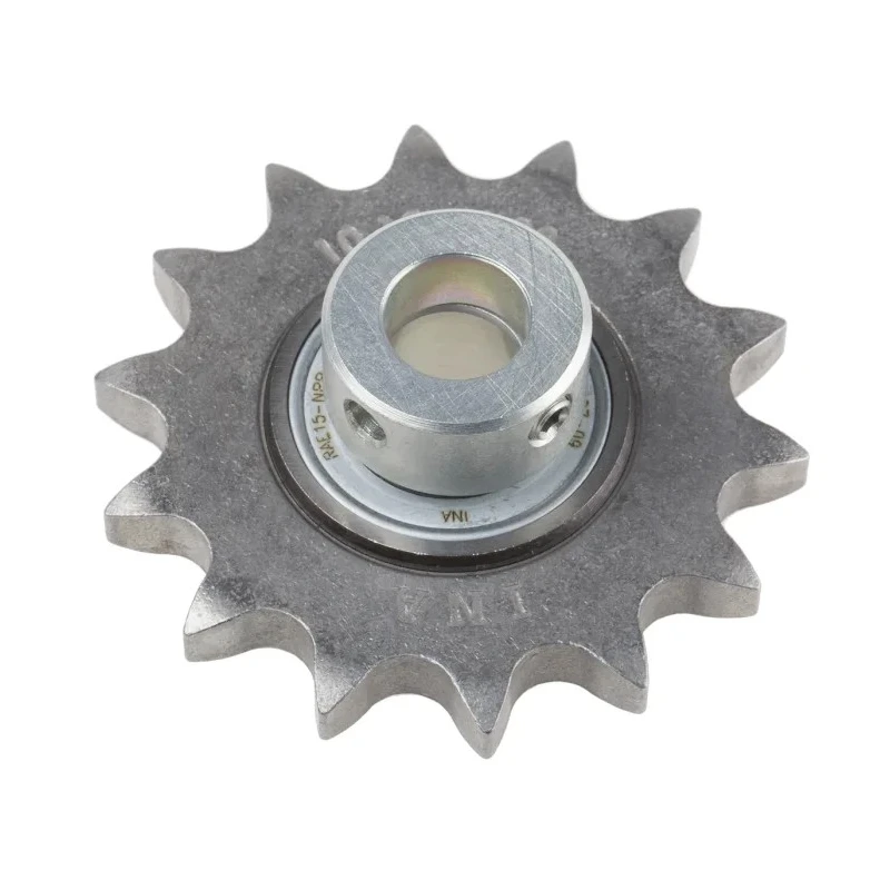 INA 13 Tooth Steel Parallel Bore Sprocket, 15mm Max Inside Diameter, 3/4 Inch Pitch Diameter, 28.6mm KSR15-B0-12-10-13-08