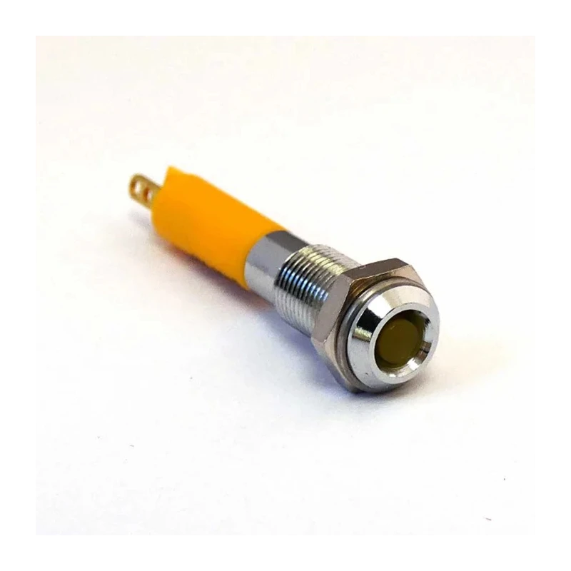 CML Innovative Technologies 1900x35x Series Yellow Panel Mount Indicator 24V dc 15mA IP40 19000352