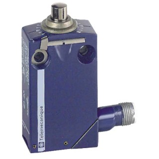 Telemecanique Sensors XCMD Series Plunger Limit Switch, DPST, Zinc Alloy Housing, 240V AC, 1.5A XCMD2110C12