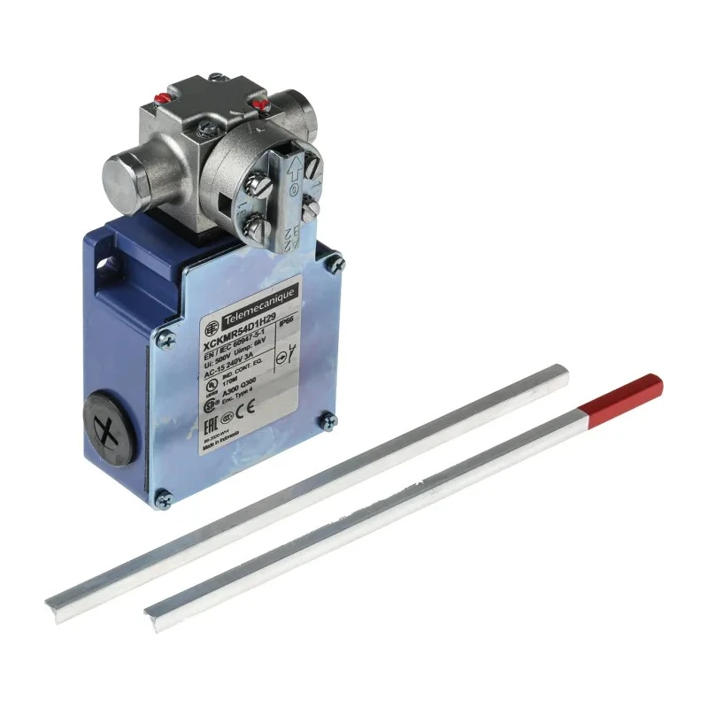 Telemecanique Sensors XCKM Series Lever Limit Switch, DPST Contact Configuration, IP66 Zinc Alloy Housing, 240V XCKMR54D1H29