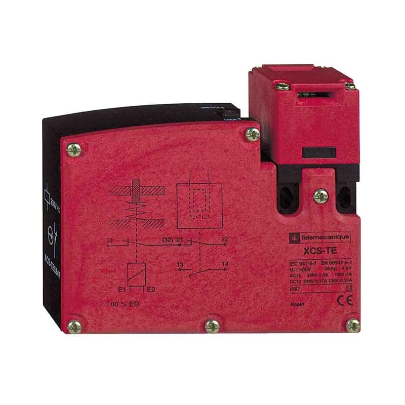 Telemecanique Sensors XCST Series Solenoid Interlock Switch 24V AC/DC Polyamide Housing XCSTE5512