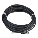 Telemecanique Sensors Female 3 way Right Angle to 4 way Unterminated Sensor Actuator Cable 10m XZCP1965L10