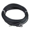 Telemecanique Sensors Female 3 way Right Angle to 4 way Unterminated Sensor Actuator Cable 10m XZCP1965L10