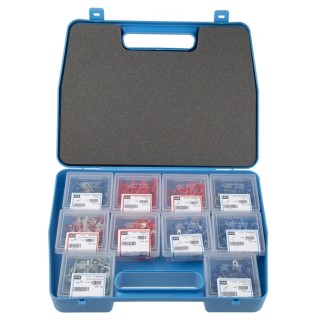 TE Connectivity Plasti-Grip Terminal and Splices Bootlace Ferrule Crimp Terminal Kit 142945-1
