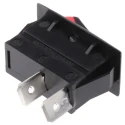 Arcolectric (Bulgin) Ltd Aluminium Housing Panel-Mount SPST On-Off Rocker Switch 16A 28V DC C1300XRAAC