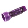 TE Connectivity Closed End Splice Connector, Purple, Insulated, Tin Plated Copper, 10 AWG, 28.58mm Overall Length Model 36965