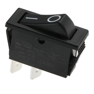 Arcolectric (Bulgin) Ltd SPST On-Off Rocker Switch Panel Aluminium Housing 30x11 mm 16A C1300ALAAA