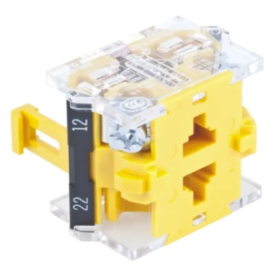 EAO 04 Series Contact Block 500V AC, 10A Current Rating, Screw Terminal, 1 NC 704.900.2