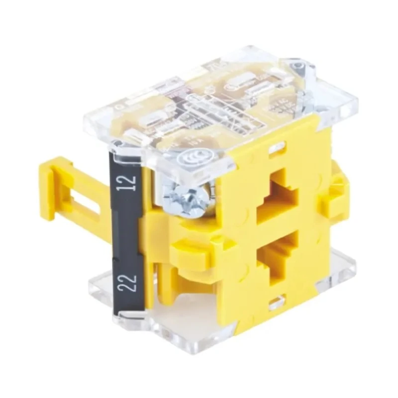 EAO 04 Series Contact Block 500V AC, 10A Current Rating, Screw Terminal, 1 NC 704.900.2