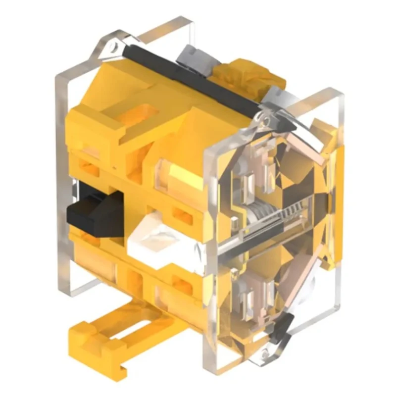 EAO 04 Series Contact Block, 500V AC Voltage, 10A Current Rating, Screw Terminal, 1 NO Configuration 704.900.1
