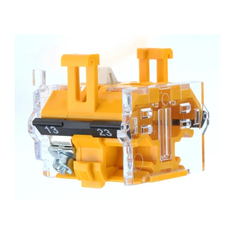 EAO 04 Series Contact Block, 500V AC Voltage, 10A Current Rating, Screw Terminal, 1 NO Configuration 704.900.1