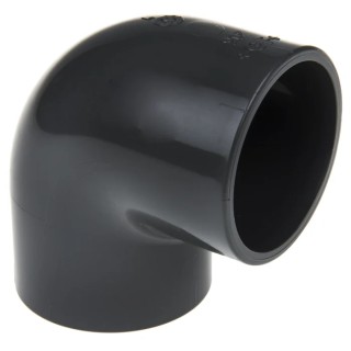 Georg Fischer Plastic Pipe Fitting 90° Push-in Elbow 50 mm 721100110