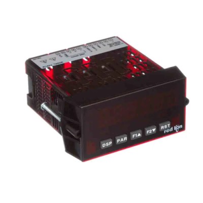Red Lion 1/8 DIN 6 Digit Timer Counter with 14.2 mm LED Display PAXTM010