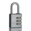 RS PRO Aluminium Combination Padlock, 5 mm Shackle Diameter, 32 mm Body Width, Model 196-3969