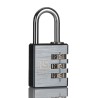 RS PRO Aluminium Combination Padlock, 5 mm Shackle Diameter, 32 mm Body Width, Model 196-3969