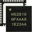 Nordic Semiconductor ARM Cortex M4 Microcontroller System-On-Chip 48-Pin QFN nRF52810-QFAA-R7