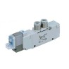 SMC Pneumatic Solenoid/Pilot-Operated Control Valve 5/2 Solenoid 24V VQZ3000