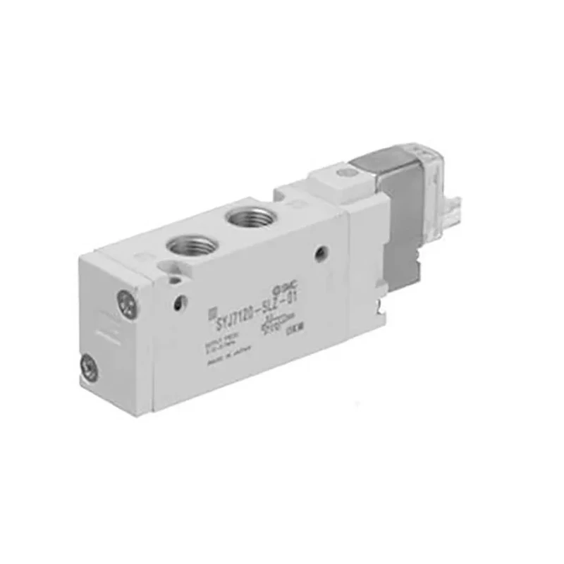 SMC Solenoid Pilot Valve G 1/8 in 5-Port 5/2 Valve Function 0.7 MPa Max Pressure SYJ7000