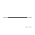 TE Connectivity QSFP-DD Ethernet Cable 500 mm Black PVC 2323765-1