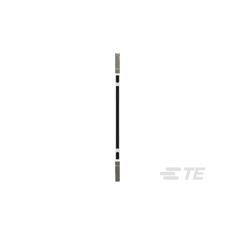 TE Connectivity QSFP-DD Ethernet Cable 500 mm Black PVC 2323765-1