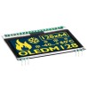 Display Visions 58.42 mm Passive Matrix Yellow OLED Display 128 x 64 Pixel Graphics I2C, SPI EA OLEDM128-6GGA