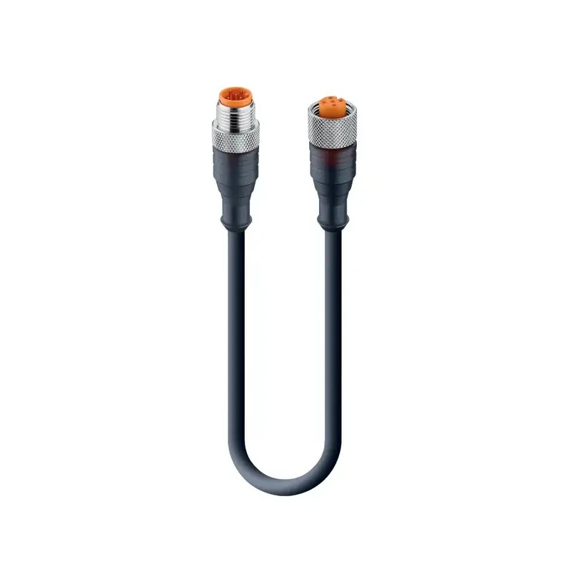 Lumberg Automation Sensor Actuator Cable Male 5 Way Straight to Female 5 Way Straight 4 m 60V RST 44136 RST 5-RKT 5-228/4 M