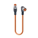 Lumberg Automation Sensor Actuator Cable Male 4 way Straight to Female 4 way M12 600 mm 11874 RST 4-RKWT/LED P 4-251/0,6 M