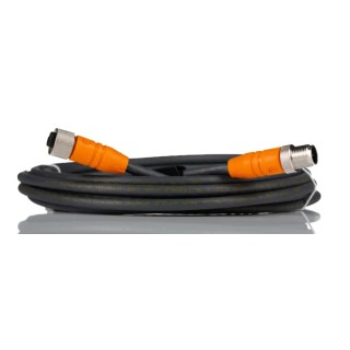 Lumberg Automation Sensor Actuator Cable Male 5 Way Straight to Female 5 Way Straight 61630 RSTS 5-RKTS 5-298/5 M