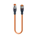 Lumberg Automation Male 4 Way Straight to Female 4 Way Straight Sensor Actuator Cable 5 m 230V IEC 11832 RST 4-RKT 4-251/5 M