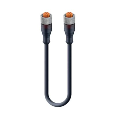 Lumberg Automation Female 8 Way Straight to Unterminated Free End Sensor Actuator Cable 10m 30V 2A 80411 RKT 8-344/10 M