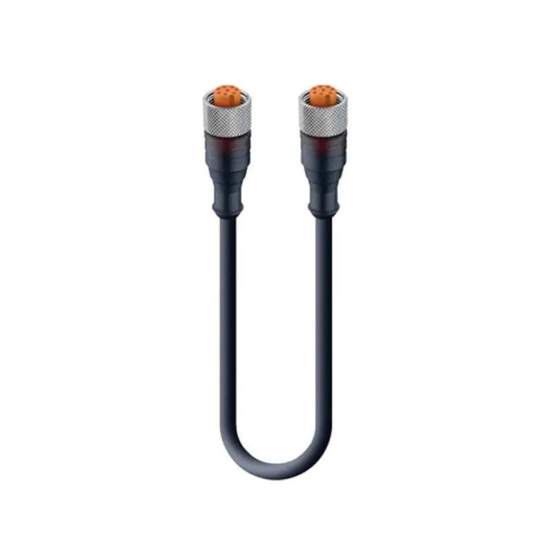 Lumberg Automation Female 8 Way Straight to Unterminated Free End Sensor Actuator Cable 10m 30V 2A 80411 RKT 8-344/10 M