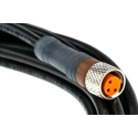Lumberg Automation Sensor Actuator Cable Female 3 Way M8, Straight to Unterminated Free End 5m 60V 934636894 RKMV 3-426/5 M