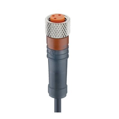 Lumberg Automation Sensor Actuator Cable Female 3 Way M8 Connector to Unterminated 15 m 60V RKMV Series 44209 RKMV 3-224/15 M