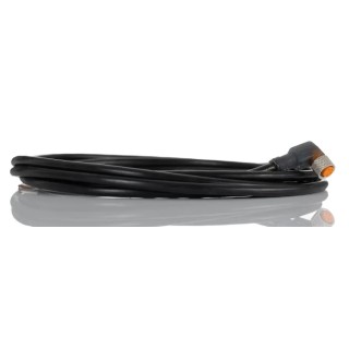 Lumberg Automation Sensor Actuator Cable Female 4-Way Right Angle to Unterminated 2 m 30V IP65, IP67 15767 RKMWV 4-96/2 M