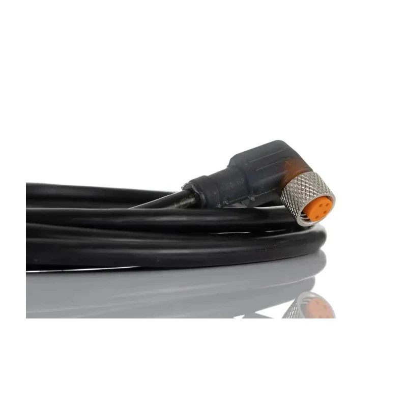 Lumberg Automation Sensor Actuator Cable Female 4-Way Right Angle to Unterminated 2 m 30V IP65, IP67 15767 RKMWV 4-96/2 M