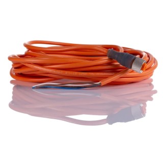 Lumberg Automation Female 4-Way Straight to Unterminated Free End Sensor Actuator Cable 10 m 250V RKT 11347 RKT 4-07/10 M