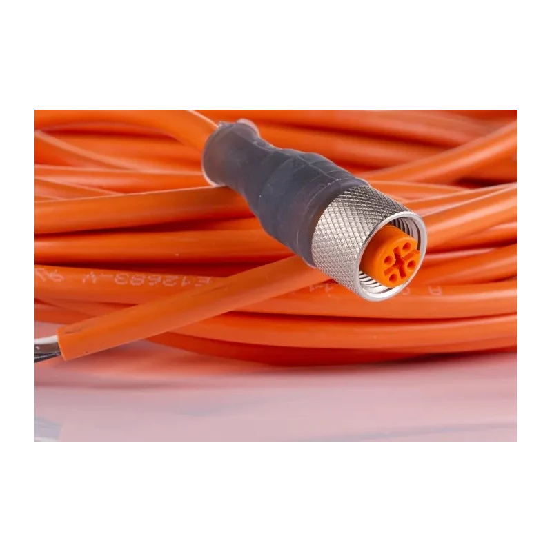 Lumberg Automation Female 4-Way Straight to Unterminated Free End Sensor Actuator Cable 10 m 250V RKT 11347 RKT 4-07/10 M